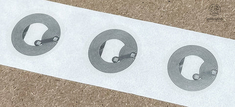 NFC tag round 25 mm for integration during FDM/FFF 3D printing