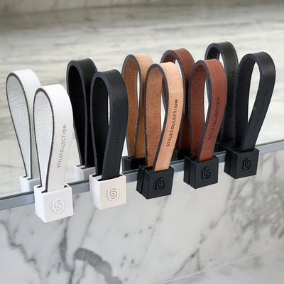 Towel loop clips square set black/nude set