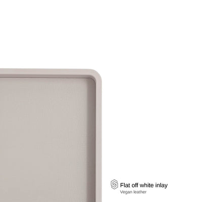 Trays with inlay - beige