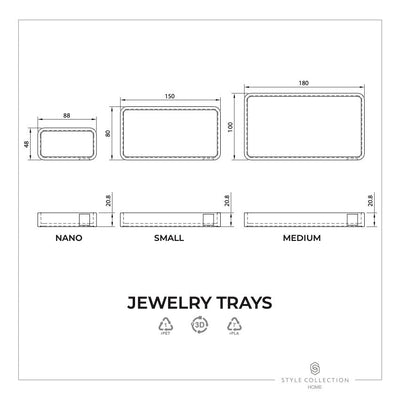 Tray with water resistant inlay - all earth
