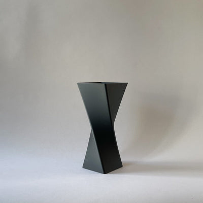Table vase Cube - Black