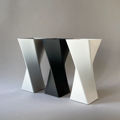 Table vase Cube - Grey
