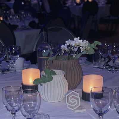 Table vase Round Sand