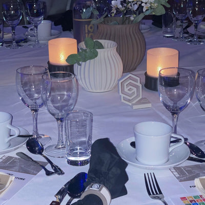 Rome fuzzy earth/sand napkin ring set of 4