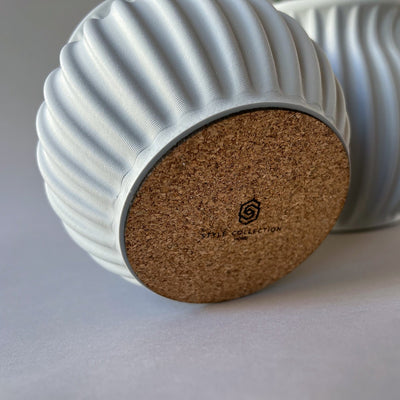 Table vase Round - Grey