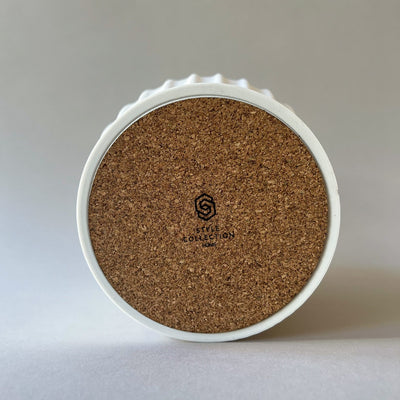 Table vase Yang - White