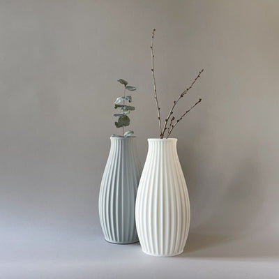 Table vase Yang - White
