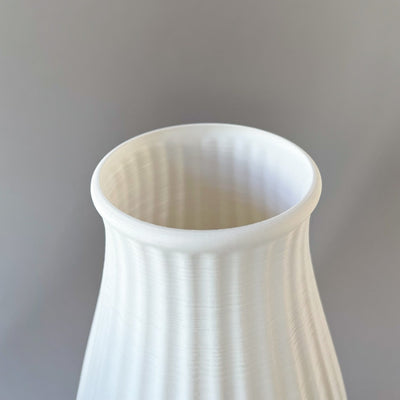 Table vase Yang - White