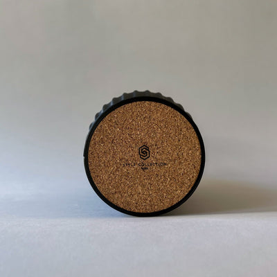 Table vase Yin - Dark grey