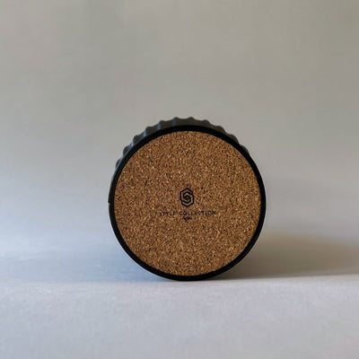 Table vase Yin - Black