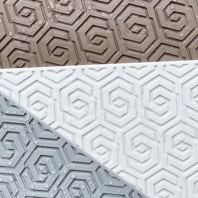 Tray with water resistant inlay - white/grey