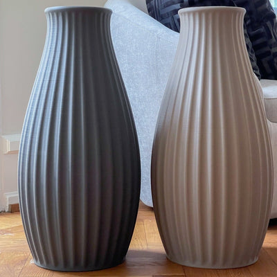 Table vase Yang - Grey