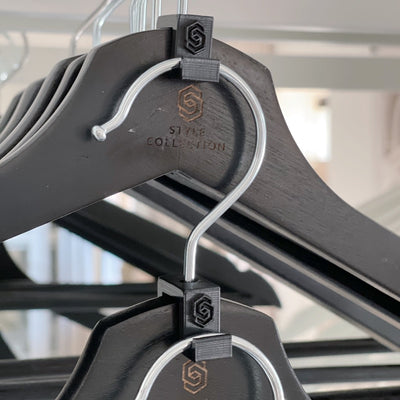 Hanger clips set - black