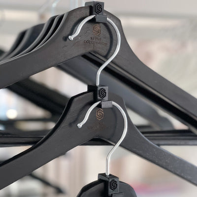 Hanger clips set - black