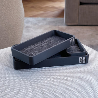 Tray with inlay - black 3