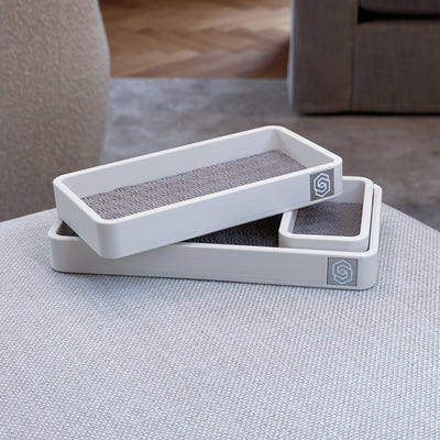 Trays with inlay - sand 2