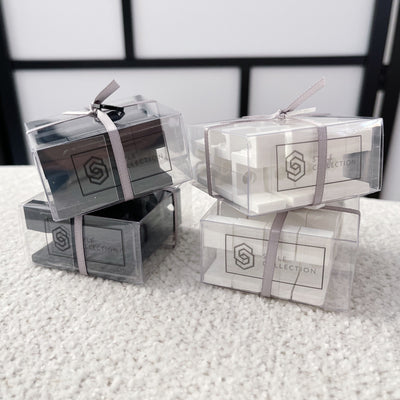 STYLE COLLECTION HOME BLACK AND WHITE HANGER CLIP SET PACKAGE GIFT